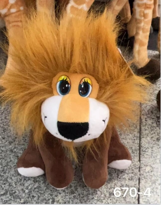 Leone di peluche 21 cm