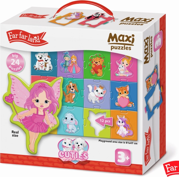 Maxi puzzle Far Far Land simpatici personaggi
