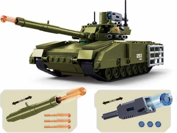 Set Costruzioni Tank Armata Sluban Army