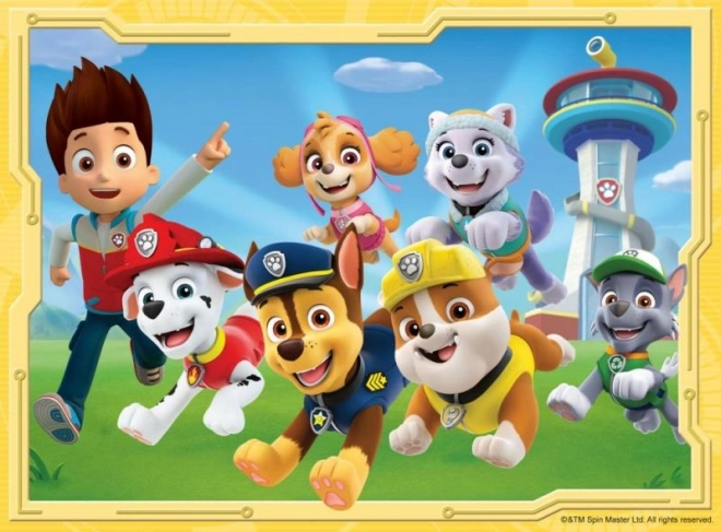 Puzzle 4 in 1 Paw Patrol