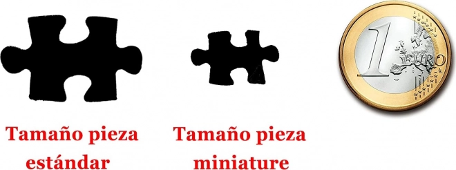 Puzzle in miniatura EDUCA Mondo 1000 pezzi