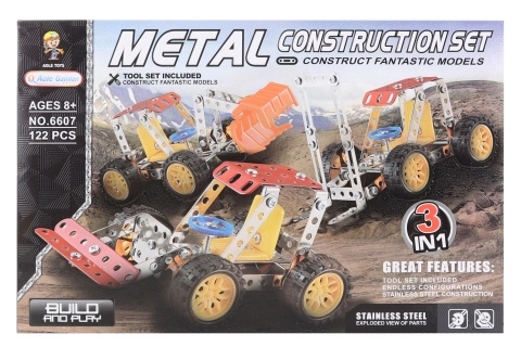 Set da costruzione in metallo avvitabile