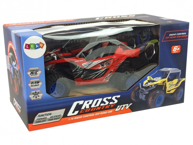 Auto fuoristrada telecomandato Cross Country rosso