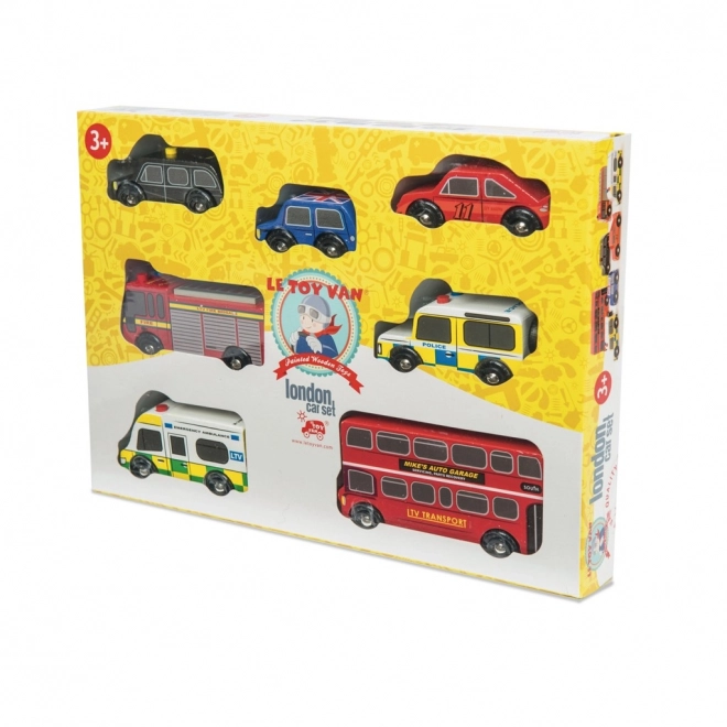 Set di Veicoli in Legno di Londra Le Toy Van