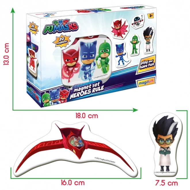 Set di Magneti Pj Masks