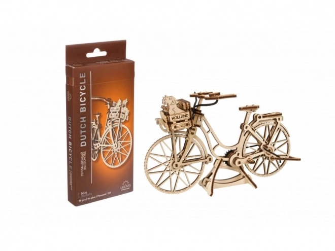 Bicicletta Olandese Ugears 3D in Legno