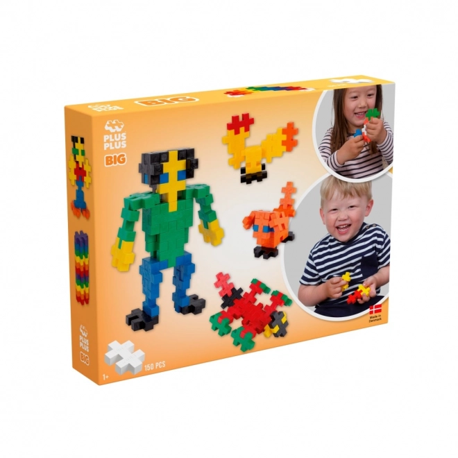Plus-Plus Big - Set creativo 150 pezzi