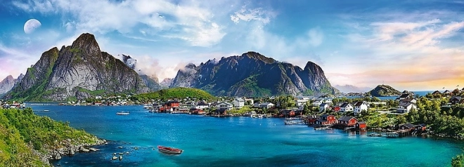 Puzzle panoramico Lofoten Norvegia 500 pezzi