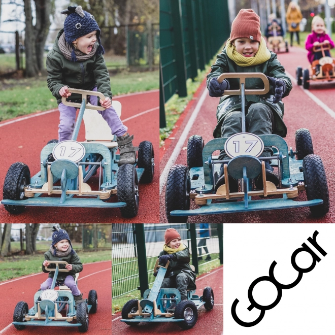 Auto a pedali GOCar piccolo, arancione