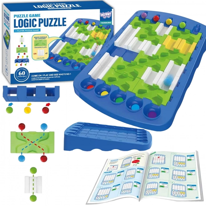 Gioco logico strategico allenamento cerebrale labirinto logico