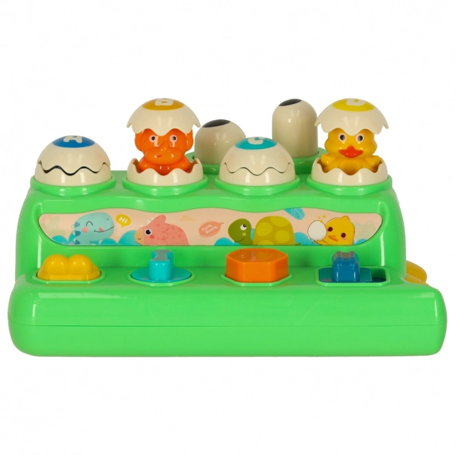 Gioco interattivo con martello Coccodrillo per bambini 18m+