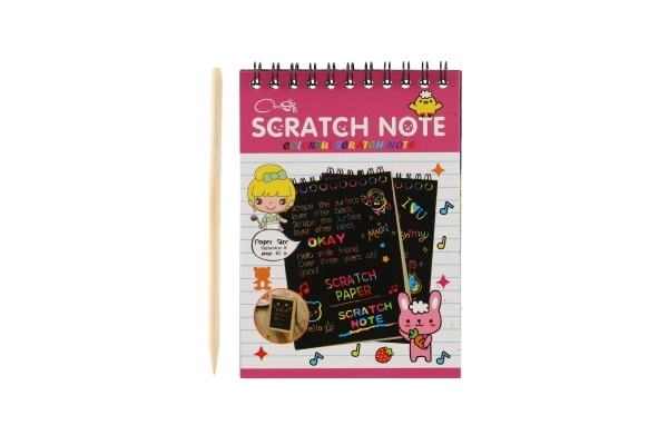 Blocco Note Scratch Arcobaleno - 10 Fogli