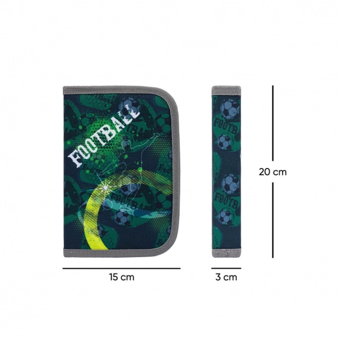 Astuccio Scolastico a Singolo Strato Calcio