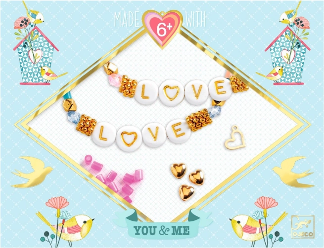Braccialetti dell'amicizia Djeco Me&You Amore