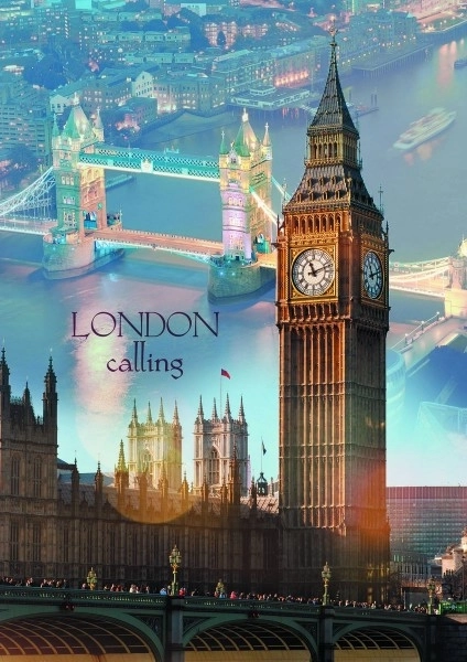 Puzzle Londra all'alba 1000 pezzi