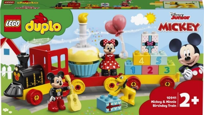 Trenino di compleanno di Mickey e Minnie