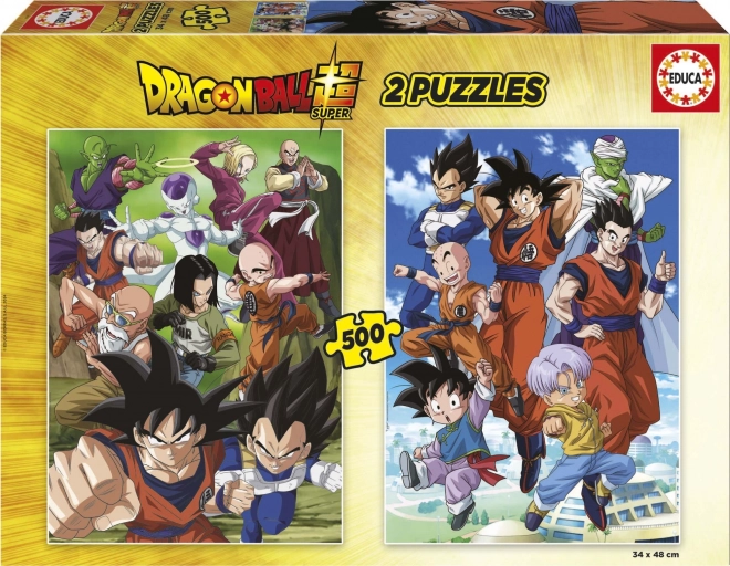 Puzzle DRAGON BALL 2x500 pezzi