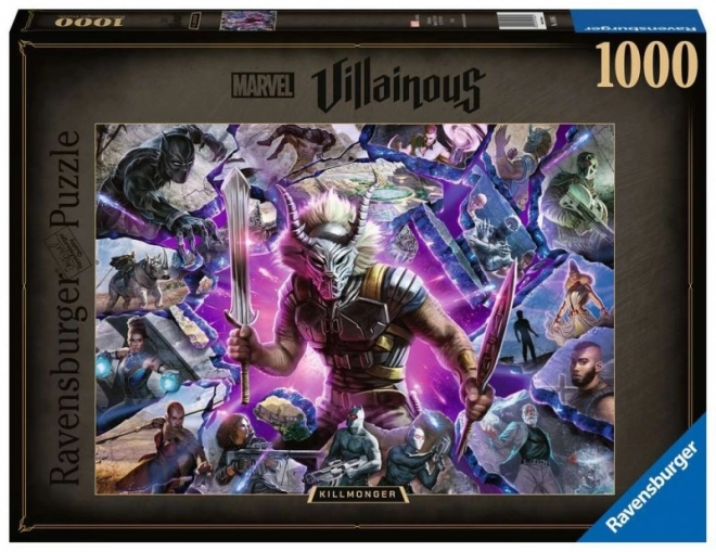 Puzzle Ravensburger Villainous: Killmonger 1000 pezzi