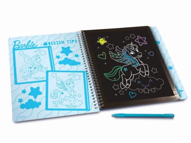 Libro da disegno Barbie Mer-Mazing Scratch