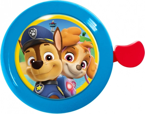 Campanello blu per bicicletta per bambini con motivo Paw Patrol