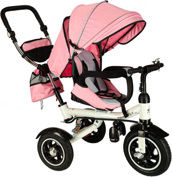 Triciclo per bambini Trike Fix V3 con sedile girevole e tettoia