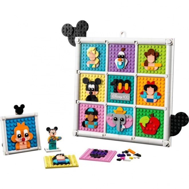 Centenario dell'animazione Disney LEGO Set decorativo da parete