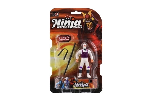 Figura ninja con accessori