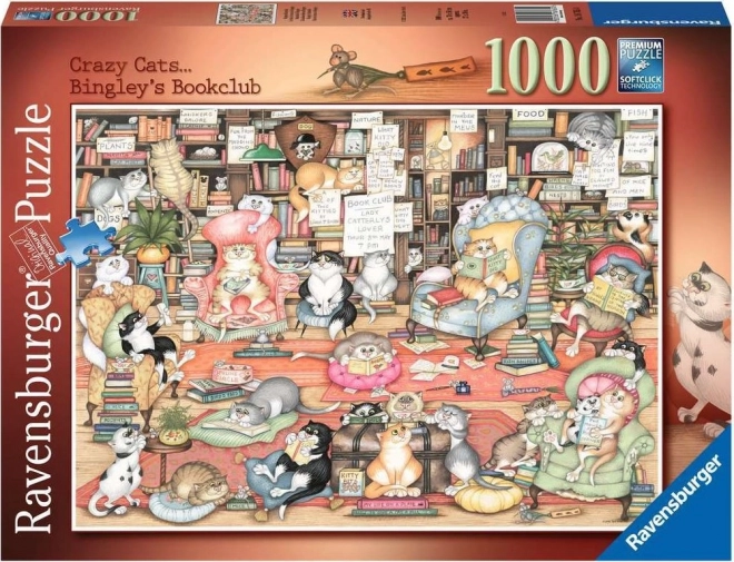 Puzzle Gatti Pazzi Club del Libro