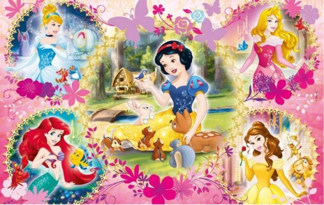 Puzzle Principesse Disney Amiche - 2x60 Pezzi