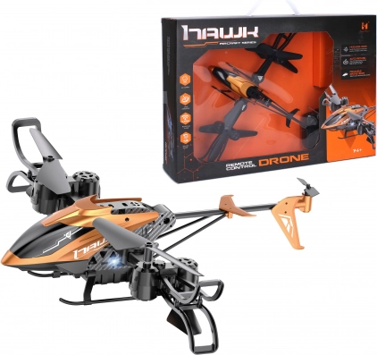 Elicottero RC con ali pieghevoli 2.4 GHz 26 cm