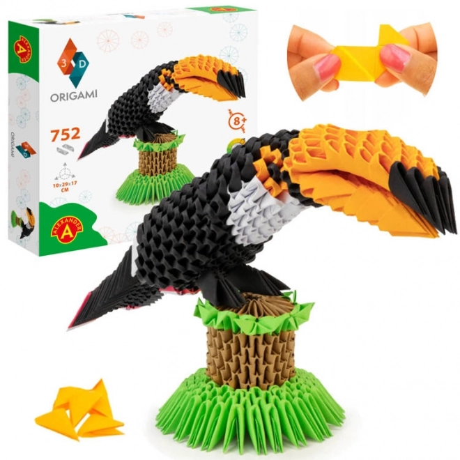 Creativo Kit Origami 3D Tukan