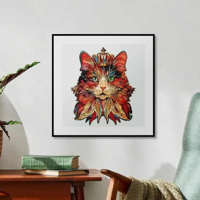 Puzzle in legno King Cat di Puzzle Paradise