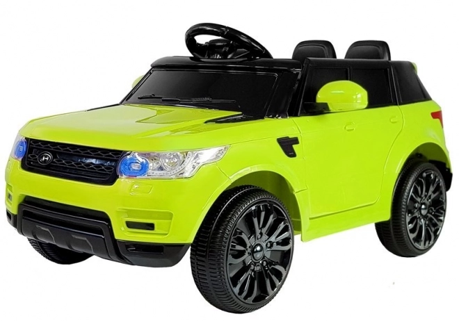 Auto elettrico per bambini verde