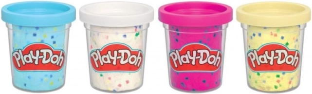 Play-Doh set con barattoli e coriandoli