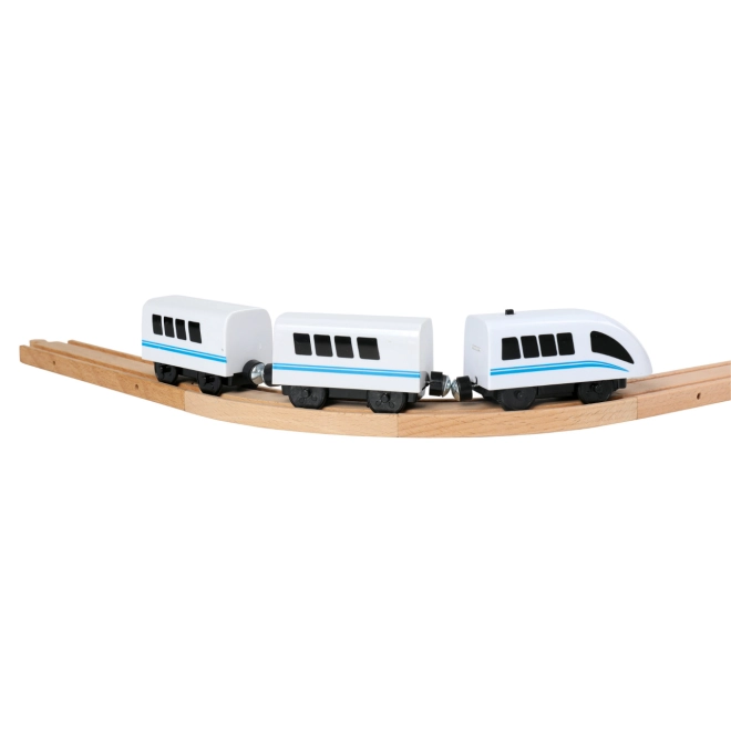 Compatibile con i binari in legno