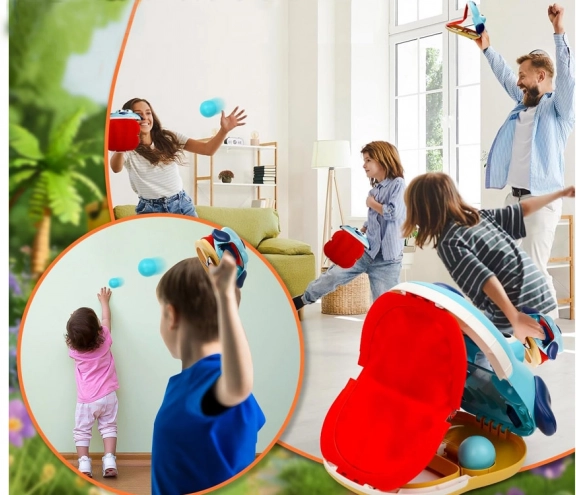 Set per lo sport - gioco di abilità Tiro del Cane con 4 palline