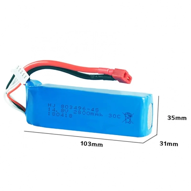 Batteria 14.8V 2800mAh per barca FT011