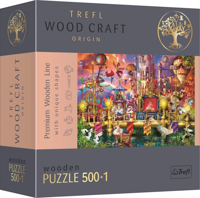 Puzzle in legno magia del mondo 501 pezzi