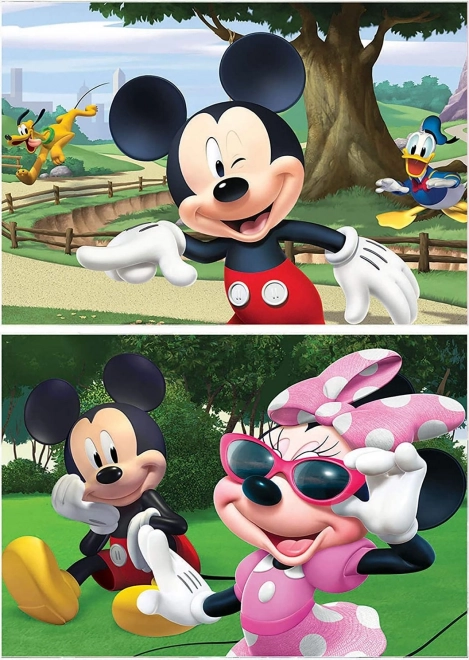 Puzzle Mickey e amici 2x20 pezzi