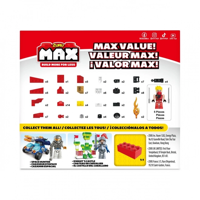 Set Costruzioni MAX Build More 100+ Elementi