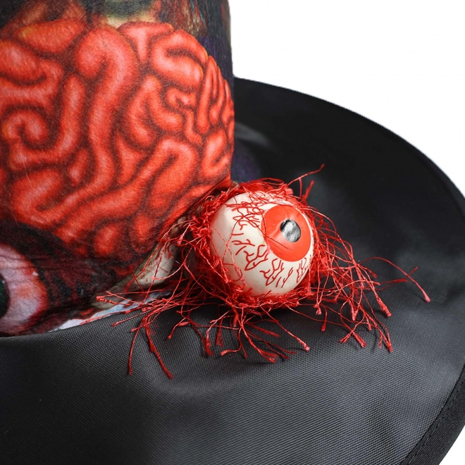 Cappello da strega di Halloween con occhio per adulti