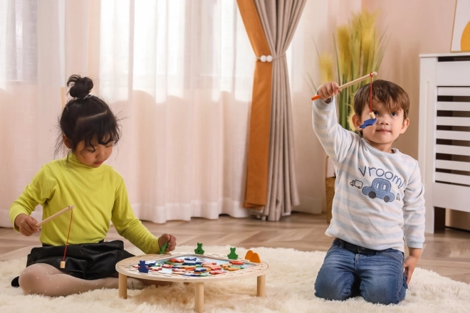 Gioco di Pesca in Legno