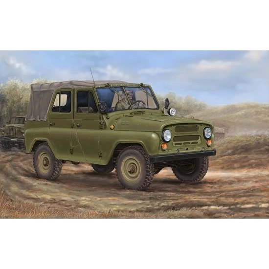 Veicolo militare sovietico UAZ-469 di Trumpeter