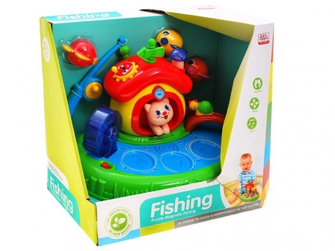 Gioco interattivo di pesca per bambini