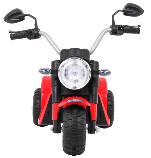 Motocicletta Mini per bambini con batteria e LED – Rosso