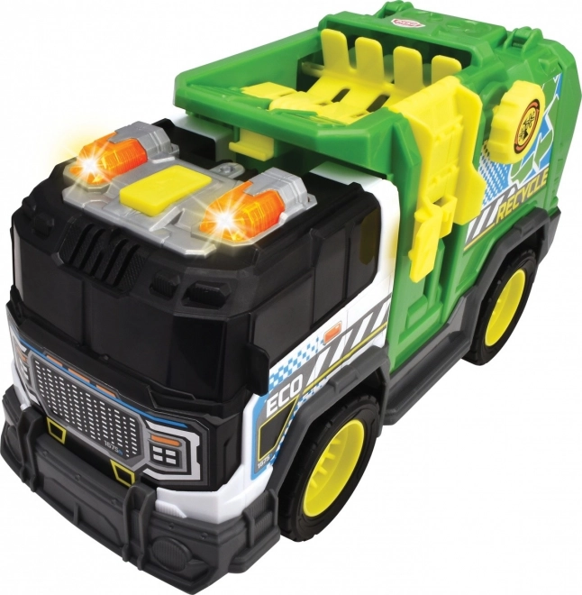 Camion della spazzatura verde Dickie Toys 30 cm