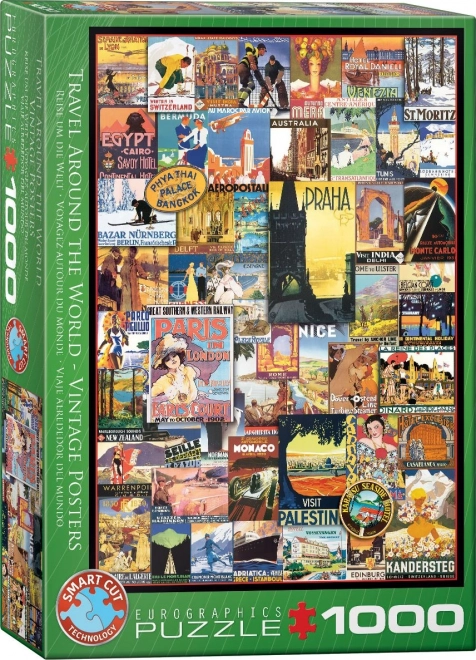 Puzzle Poster di Viaggio