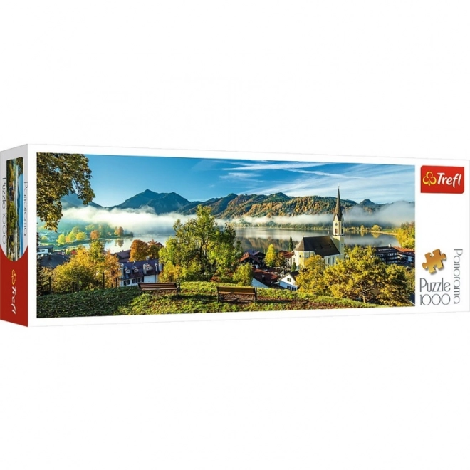 Puzzle panoramico Lago Schliersee, Germania 1000 pezzi