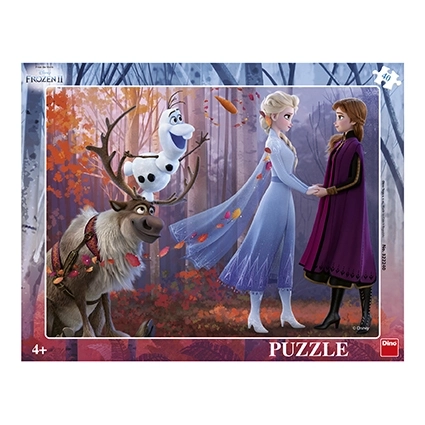 Puzzle Dino Frozen 2, 40 Pezzi