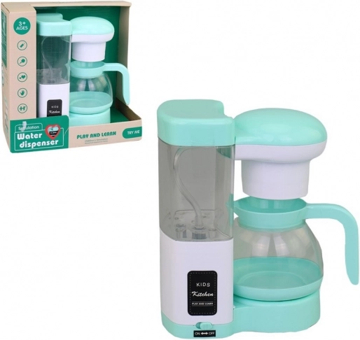 Macchina da caffè a filtro con batterie, luci e suoni
